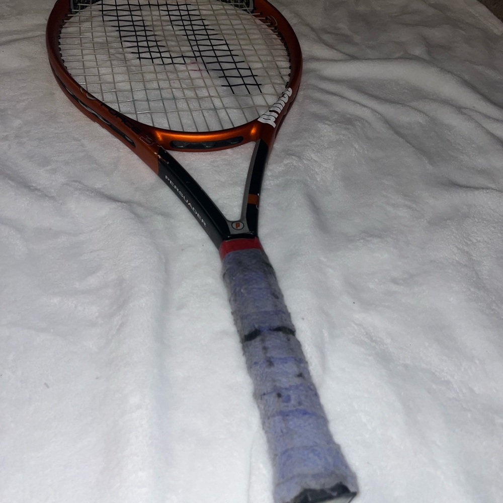 Prince Orange Tennis Racket - Picture 7 of 8